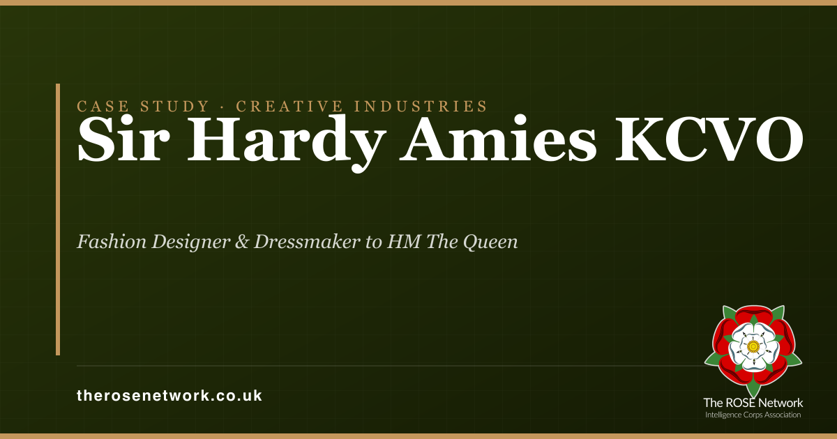 Sir Hardy Amies KCVO
